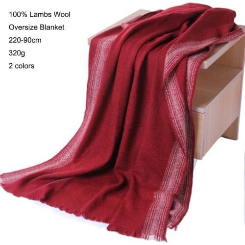 Oversized 100% Lamb Wool Blanket Scarf Poncho Women Autumn Winter Big Shawl Wrap Thick Large Maxi Fashion Warm Pashmina Echarpe