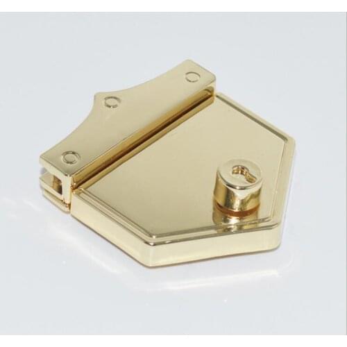 10pcs/1lot) luggage hardware accessories high quality handbag metal square press lock