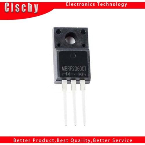 10PCS MBRF2060CT TO220 MBR2060 MBRF2060 20A 60V TO-220