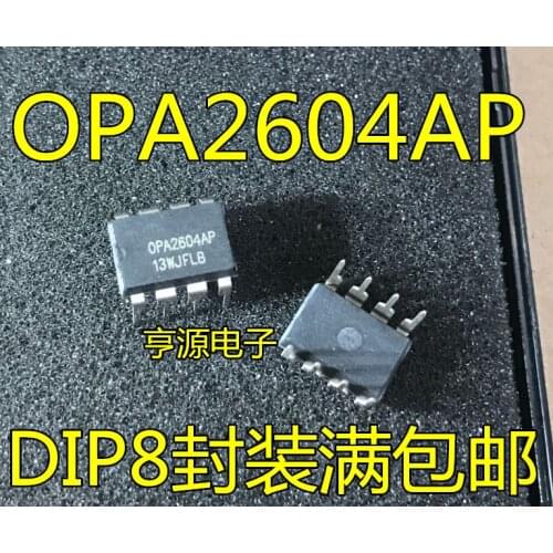 10PCS OPA2604AP OPA2604 DIP-8