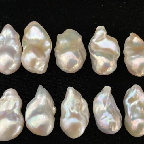 15-16mm Baroque Pearl Beads 3a High Quality Nature freshwater Loose Pearl Baroque White color for Baroque Pendant