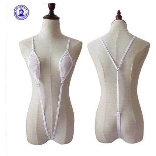 2020 Women Sexy G-String Micro Monokini Transparent Thong Swimwear Sunbath Bathing Suit Beachwear Sex Clubwear Costumes Swimsuit