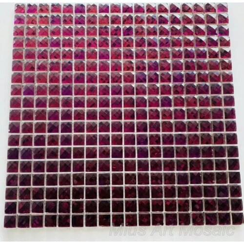 3D Lavender Puple Mosaic Kitchen Tile