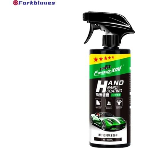 Car Ceramic Coating Polishing Crystal Plating Spray Sealant Top Coat Quick Nano-Coating Wax Car Paint Waterproof Agent