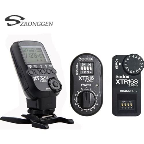 Godox XT32 E-TTL i-TTL Flash Trigger 2.4G Wireless for Canon Nikon TT685 V860 II V850 AD360 II AD180