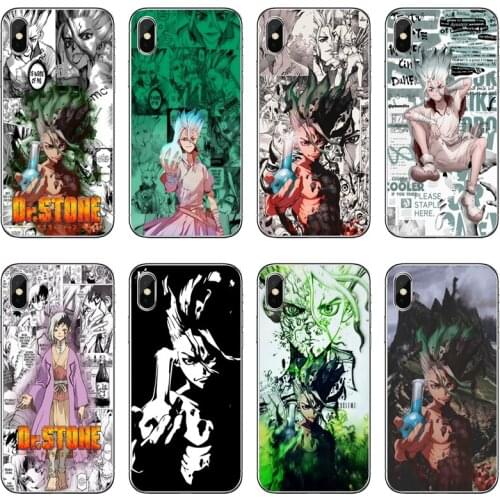 Dr Stone Anime Accessories Phone Case For Xiaomi Mi 11 Note 10 10T 9 9T 8 Pro A2 Lite A3 A1 Poco F1 F2 M3 X3 NFC