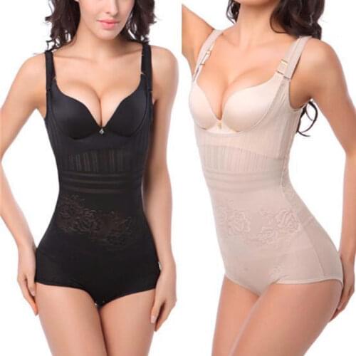Women Body Shaperwear Slimming Underwear Bodysuits Waist Corset Push Up Vest Tummy Corset