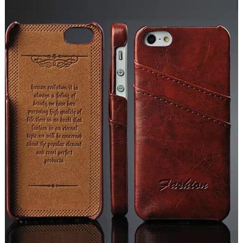 Oil-wax Leather Back Cover for Apple iPhone 6 6S Luxury Coque High-end Hull Brand Original Capas +Gift Screen Protector Capas