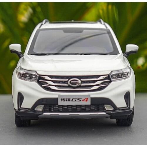 1 24 Scale GAC Trumpchi GS4 2019 White Diecast Model Car with small gift
