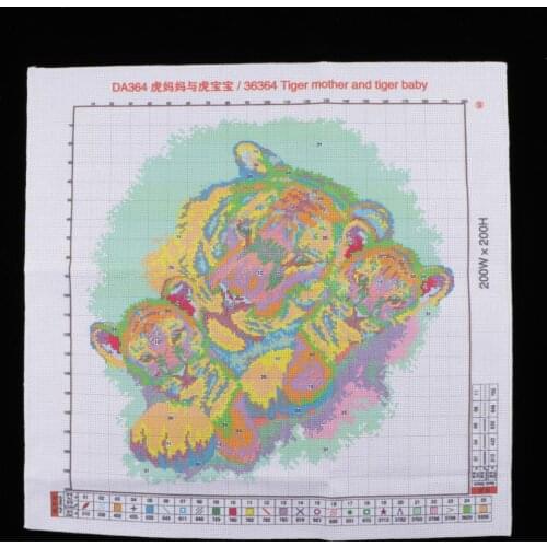 Counted Cross Stitch Kits Cross-Stitching Pattern for Home Decor, 14CT Printed