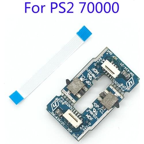 2Sets Power On Off Board Reset Switch Board For Sony Playstation 2 PS2 70000 Cable Model Repair Parts