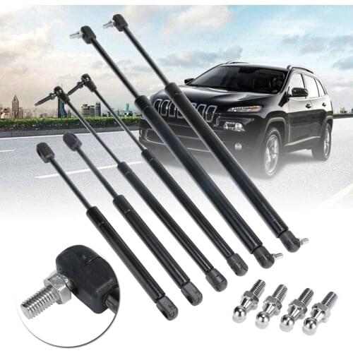 Suspension & Steering 6pcs Bonnet+Tailgate+Rear Window Lift Support For Jeep Grand Cherokee 99-04 Auto Repair Parts