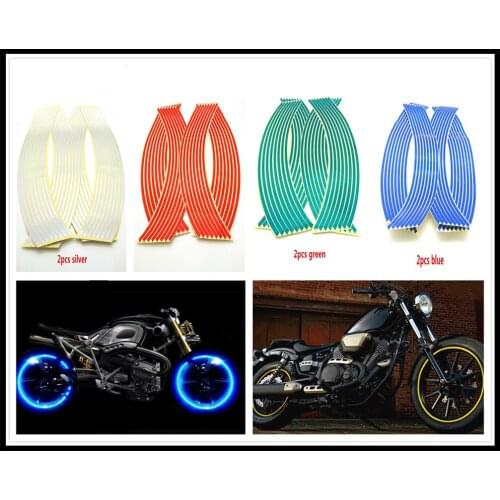 Strip Motorcycle Accessories Wheel Sticker Reflective Decal Rim Tape for Aprilia RSV4 RSV4 FACTORY SHIVER GT TUONO R TUONO