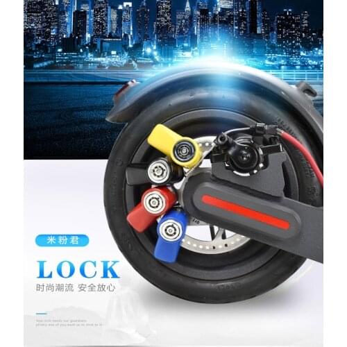 Lock for XIAOMI MIJIA M365 Electric scooter Anti-theft lock