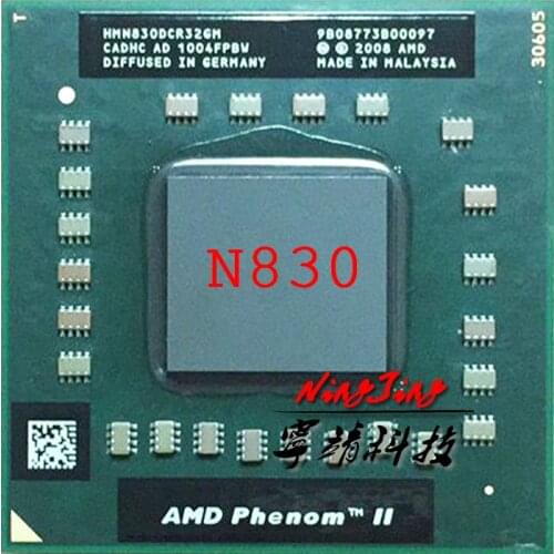 AMD Phenom II Triple-Core Mobile N830 2.1 GHz Three-Core Three-Thread CPU Processor HMN830DCR32GM Socket S1