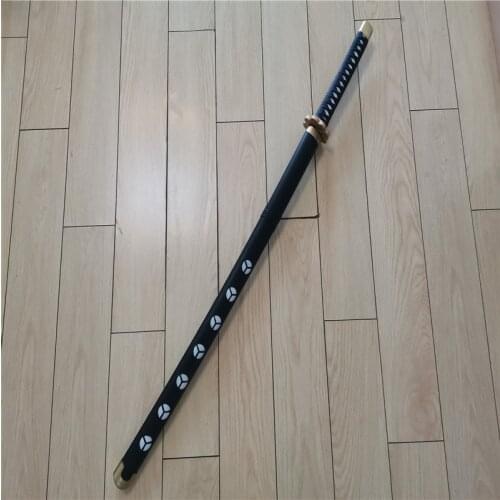 Anime One Piece Sauron Zoro Three-knife Ghost Cut Ver Katana Prop Role Play Roronoa Zoro Katana Weapon Model Toy Sword 104cm
