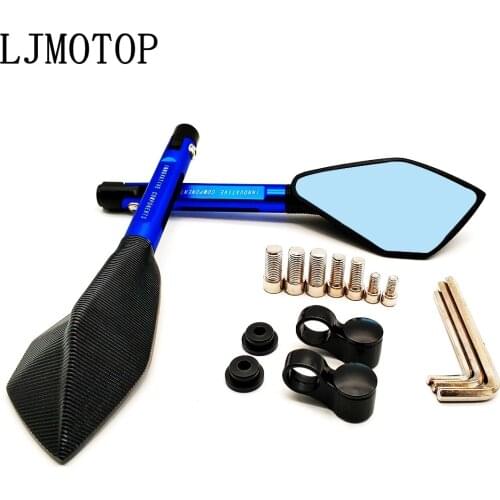 Motorcycle Mirrors Moto Side Rearview Mirrors CNC Aluminum For Yamaha XMAX125 XMAX250 XMAX400 XMAX300 VMAX VMAX 1700 VMAX 1200