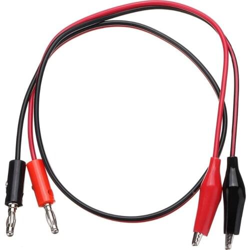 Alligator Clips Hook Probe Cable Banana Plug Phone Connection Port Power Supply Test Lead Cable Kit Set For CPS -3205 lw-k3010d