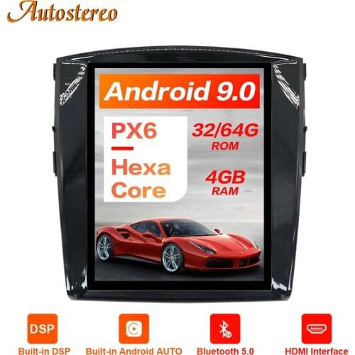 Android 9 4+128 Tesla Screen 4+128 For MITSUBISHI PAJERO Shogun Montero 2006-2016 Car GPS Navigation Head Unit Multimedia Player