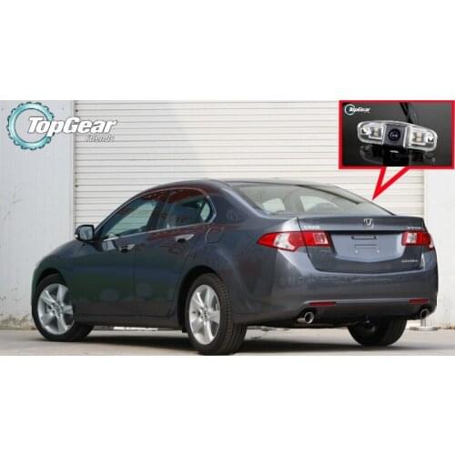 Car Camera For HONDA For Accord Spirior 2008~2012 High Quality Rear View Back Up Camera For Top Gear Fans Use | CCD + RCA
