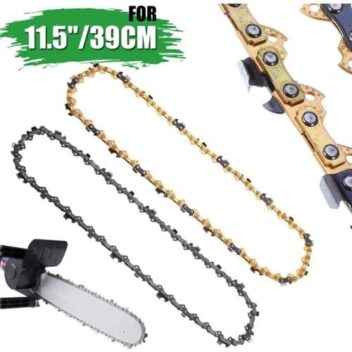 Chain For Angle Grinder Chainsaw Woodworking Tool For 11.5"/39cm Angle Grinder Chainsaw Black/Gold DIY Accessory Grinder Set