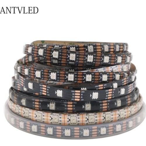 DC5V WS2813( WS2812B Updated) 5050SMD LED Strip Light individuaIIy AddressabIe Dual-Signal PixeIs IP30/IP65/IP67