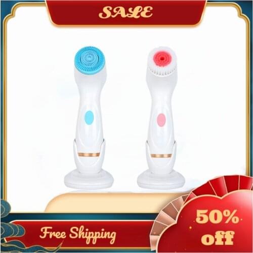 Electric Water Cleansing Device 868 Silica Pore Cleansing Instrument Face Wash Cosmetic Brush Wireless Charging Device