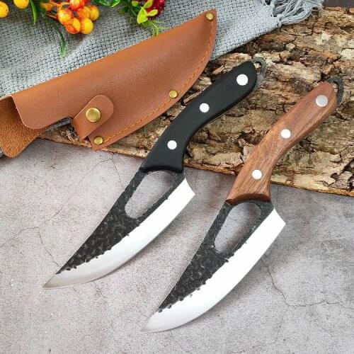 6 INCH High Carbon Steel Kitchen Knife Fish Fillet Meat Cleaver Sliced Boning Chefs Knives Forged Cooking Accessories Tools