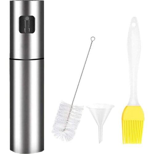 Upgraded Olive Oil Sprayer,Stainless Steel Oil Dispenser Spray Bottle for Kitchen Vinegar Spraying Cooking Salad Barbecue Grills