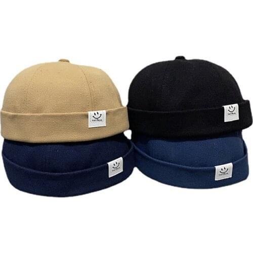 Mens Womens Luxury Brand Cap Beanies Male Female Casual Sailor Docker Caps Cotton Adjustable Funny Beanie Hat New