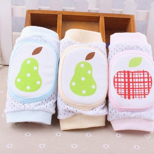 Baby Knee Pads Crawling Protector Kneecap Elbow Cushion Children Kids Cartoon Leg Warmer Toddler Crawling Accessory