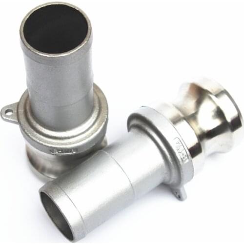 1/2" 3/4" 1" 1-1/4" 1-1/2" Hose Barb Camlock 304 Stainless Steel E Type Cam Lock Fitting Pump Adapter For Homebrew
