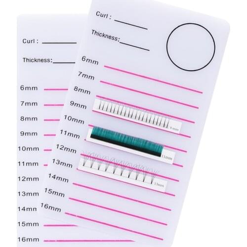 Acrylic Eyelashes Lashes Display Palette Extensions Pallet & Bandage Lash Glue Pad Eyelash Stand Holder Extension Makeup Tools