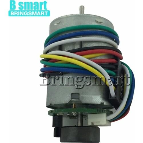Bringsmart RF371 DC Permanent Magnet High Speed Encoder Motor 12V 4300RPM Adjustable Speed Intelligent Vehicle Toy DIY 6V 24V