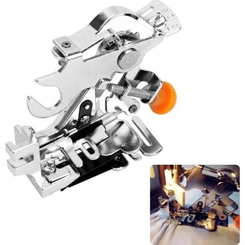 Attachment Presser Foot Household 1 Piece Ruffler Presser Foot Sliver Sewing Machine Accessories Low Shank Pleated DIY Apparel
