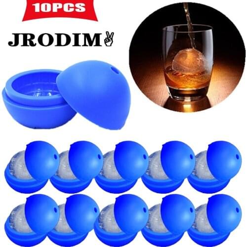 5/10pcs Creative Ice Cream Silicone Mold Wars Death Star Round Ball Ice Cube Mould Bar Party Cocktail Beer Whiskey Tools