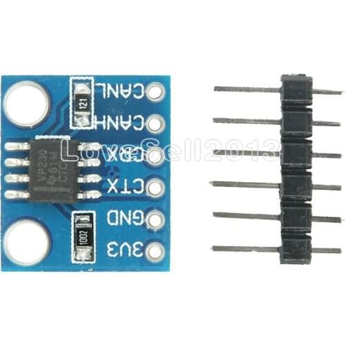 SN65HVD230 CAN Bus Transceiver Communication Module Thermal Protection Slope Control Logic for Arduino Controller Board