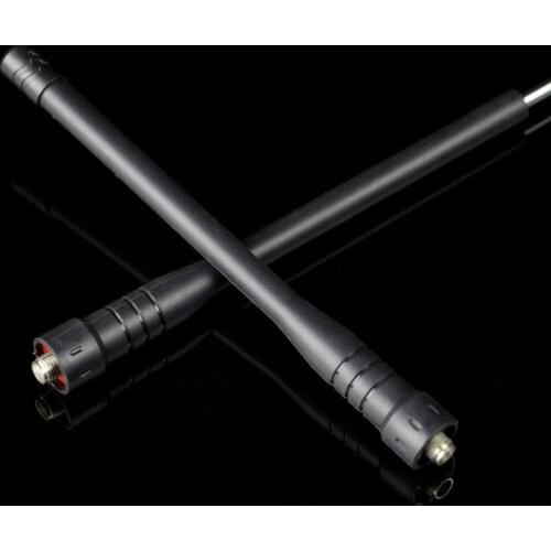 Walkie Talkie Rod telescopic gain Antenna Dual Band UHF for Portable Radio UV-5R BF-888S UV-5RE UV-82 UV-3R antenna