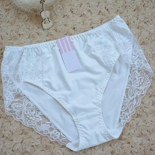 5pcs/lot Ladies Panties Lingerie Seamless Brief Women Sleepwear Briefs Female hipster Underpant Plus Size Sexy Lace Underwear