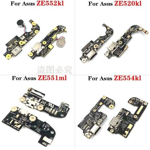 For Asus ZE520KL ZE552KL ZE554KL ZE551ML ZB501KL ZB601KL ZC553KL ZE620KL ZE550Kl USB Charging Board Dock Port Flex Cable