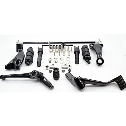 XL 1200 For Harley Sportster XL 883 1200 XL883 Iron 883 XL1200X Motorcycle Forward Controls Kit Foot Pegs Levers Linkages