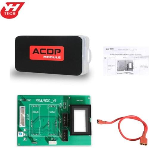 Yanhua Mini ACDP Programming Master for BMW FEM / BDC key programming&mileage adjustment&module reset NO need soldering