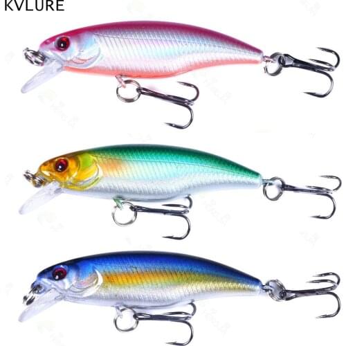 1Pcs Sinking Minnow Fishing Lure 6CM/4.3G Wobblers Laser Hard Artificial Bait Crankbait Fish Equipment Kits All For Fishing