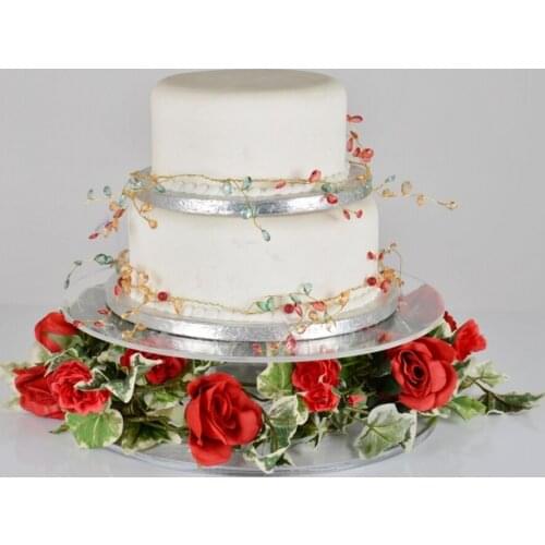 4pcs)fashion base acrylic crystal wedding cake display stand rack senyu1623