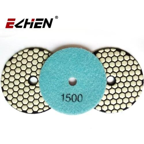 12 pieces Factory Outlet Diamond Polishing Pad Dry Marble Granite Stone