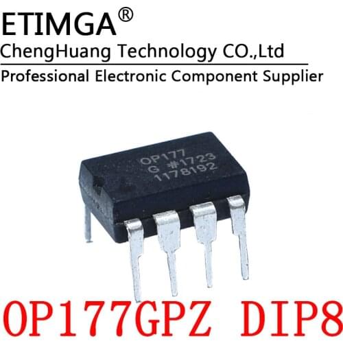 2PCS/LOT OP177GPZ OP177GP DIP-8 Amplifier Chip Integrated Circuit