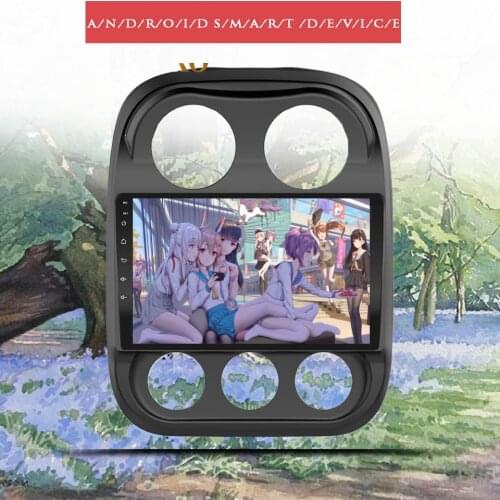 For Jeep Compass 2010 - 2016 Car Radio Multimedia Video Audio Player With Navigation GPS Monitor Support Carplay RDS DSP