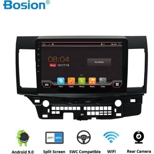 Bosion 2 Din Android 10 Car Multimedia Player For Mitsubishi Lancer EX EVO Lancer 10 2008-2016 10.1 inch car dvd gps navi radio