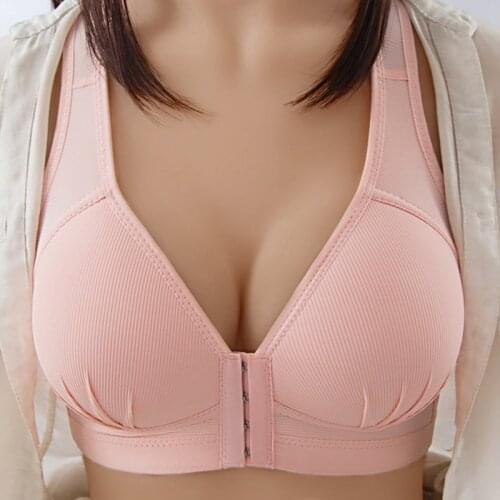 Lingerie Wire Free Bra For Women Sexy Push Up Bralette Female Brassiere Adjustable Breathable Widened Straps Bras Underwear
