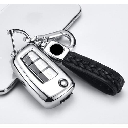 Car Key Cover for Car Case Protection For Nissan Qashqai J11 X-trail Murano Micra Pulsar MAXIMA ALTIMA Juke Accessories Keyring